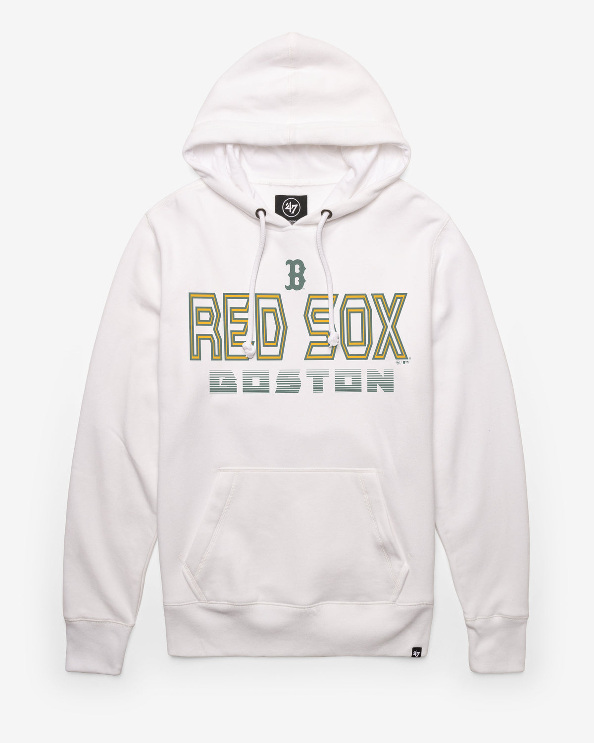 BOSTON RED SOX CITY CONNECT BYLINE '47 HEADLINE HOOD WHITE WASH