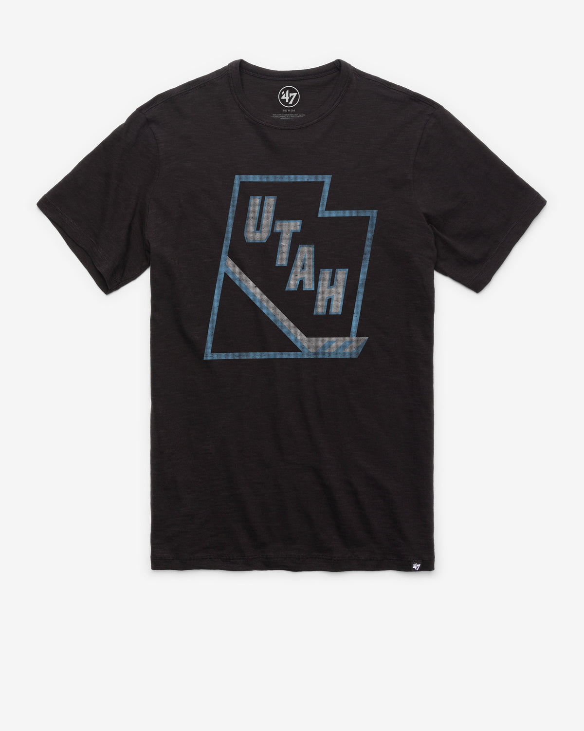 UTAH MAMMOTH GRIT '47 SCRUM TEE JET BLACK