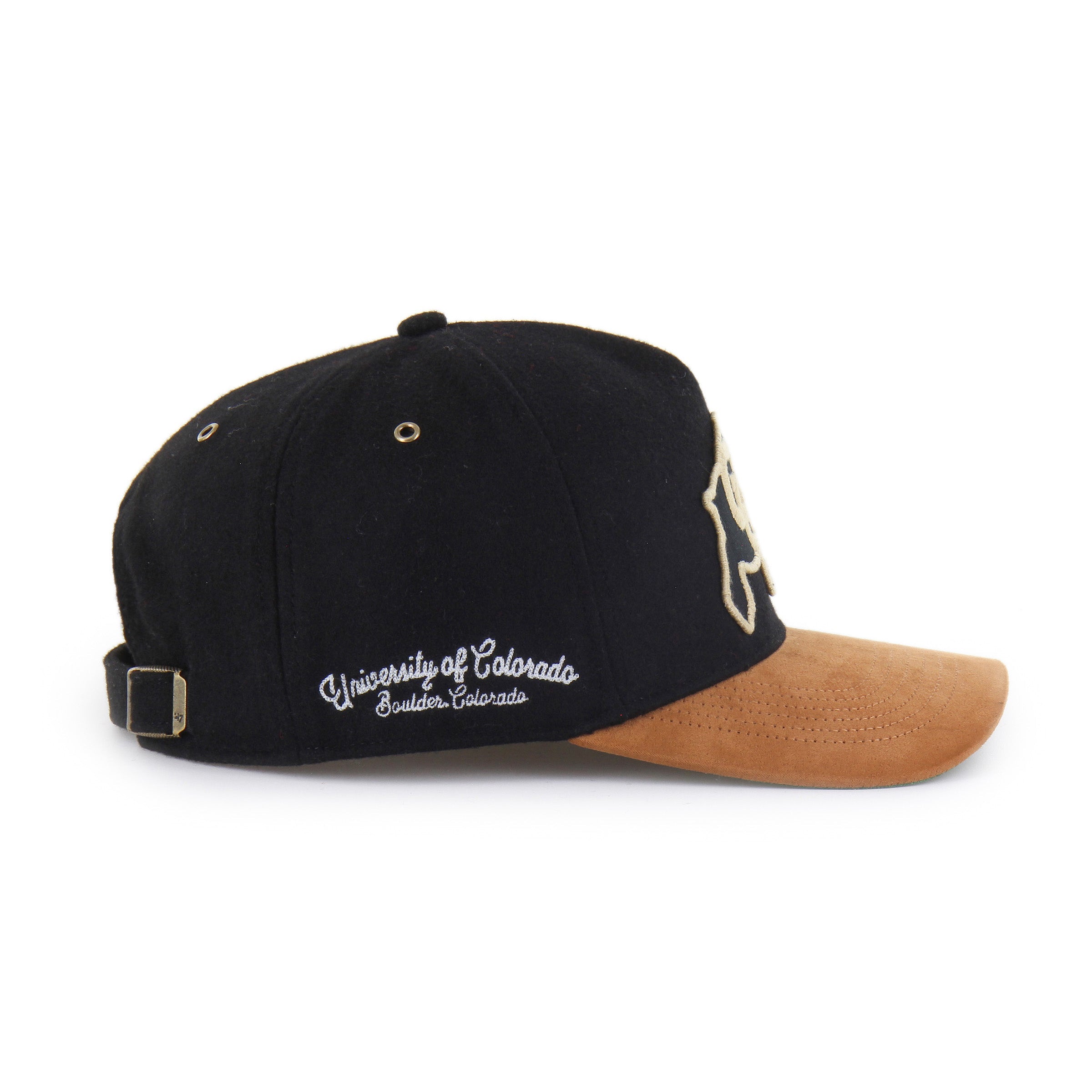 COLORADO BUFFALOES GRANDSTAND TWO TONE '47 HITCH BLACK