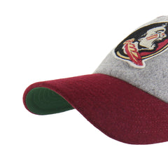 FLORIDA STATE SEMINOLES GRANDSTAND TWO TONE '47 CLEAN UP GRAY