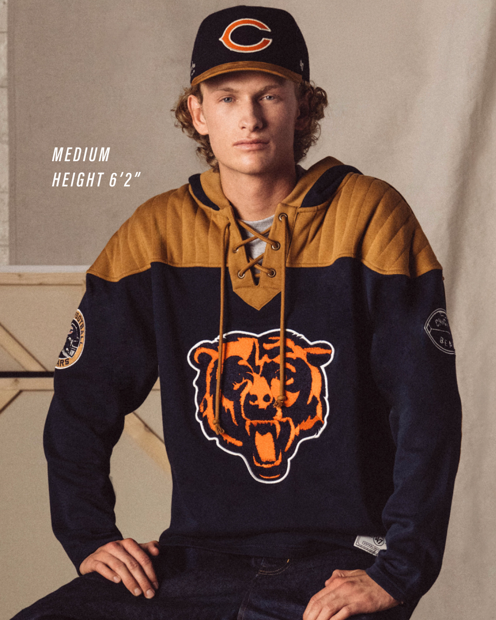 CLEVELAND BROWNS GRANDSTAND TWO TONE '47 HITCH BROWN