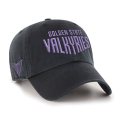 GOLDEN STATE VALKYRIES BALLPARK SCRIPT SHOT '47 CLEAN UP BLACK