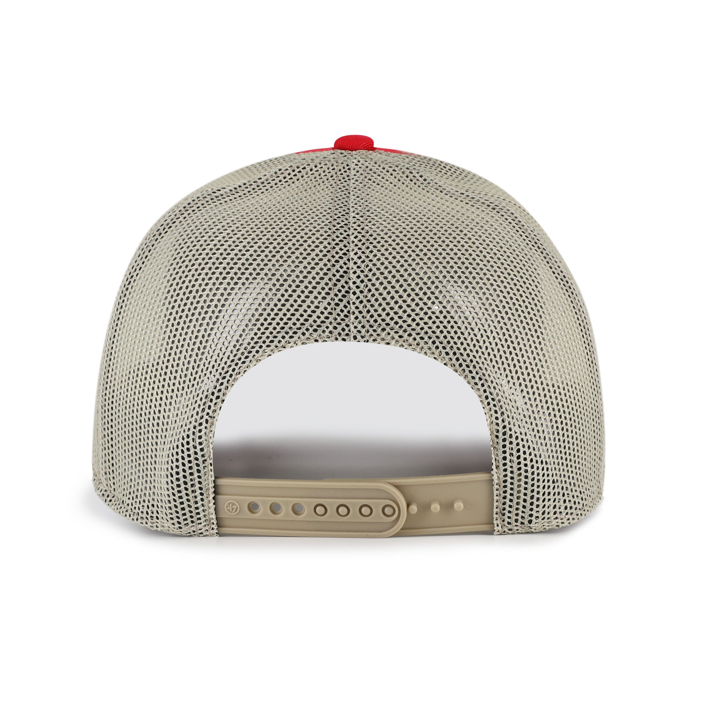 OHIO STATE BUCKEYES ARID '47 TRUCKER RED