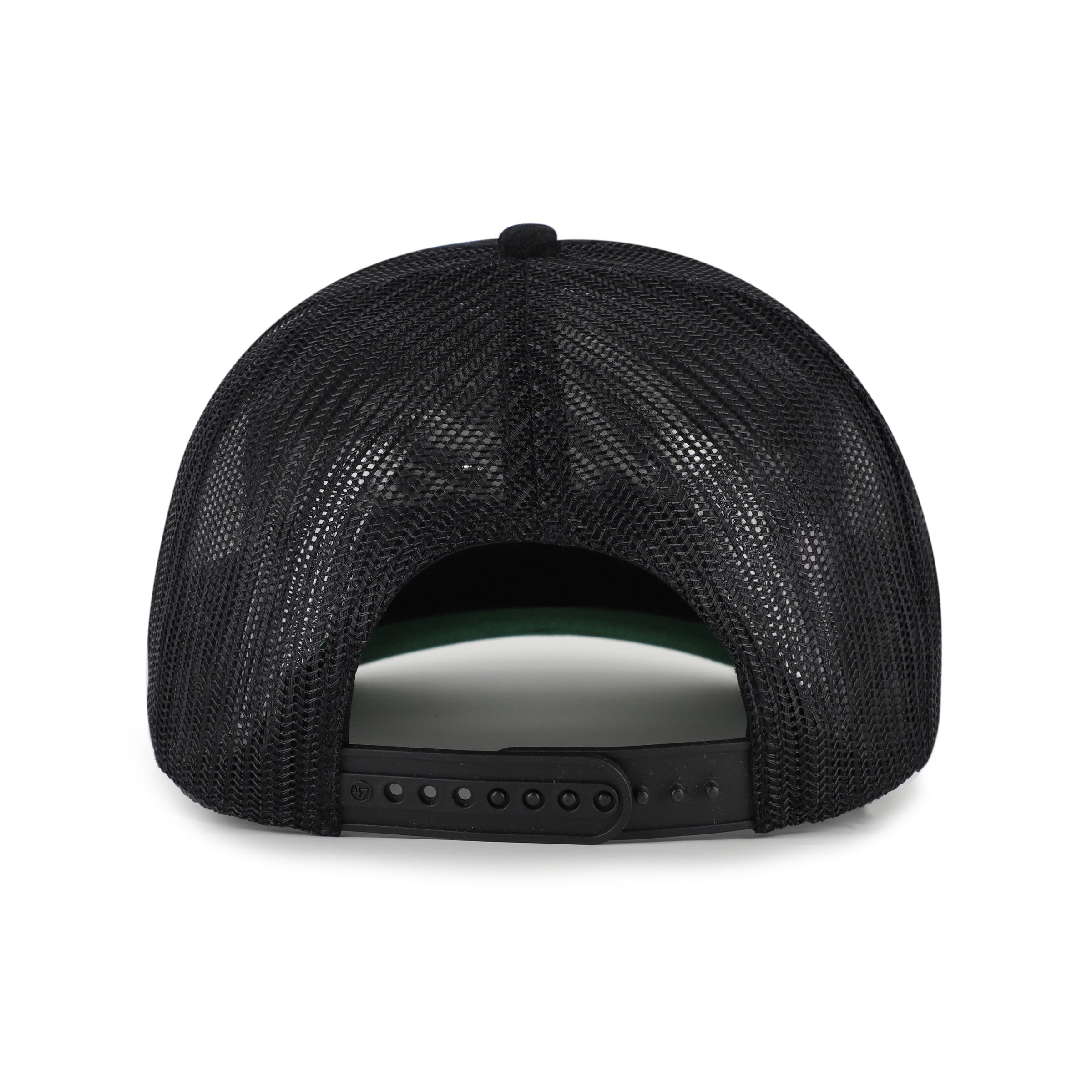 IOWA HAWKEYES DOUBLE HEADER MESH '47 HITCH RF RELAXED FIT BLACK