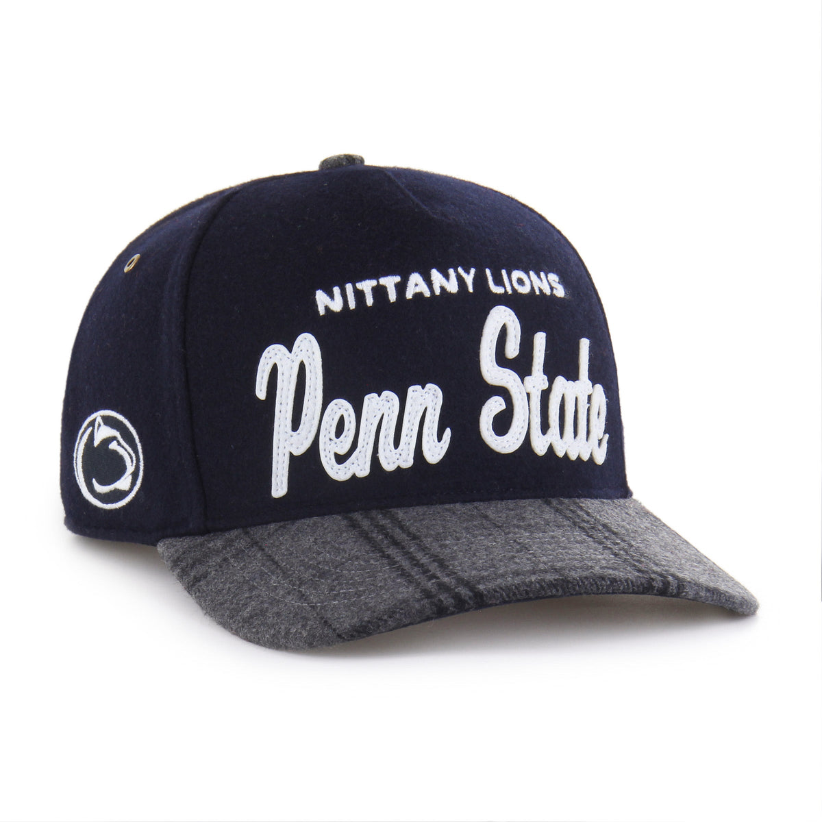 PENN STATE NITTANY LIONS WINDOWPANE PLAID '47 HITCH RF RELAXED FIT NAVY