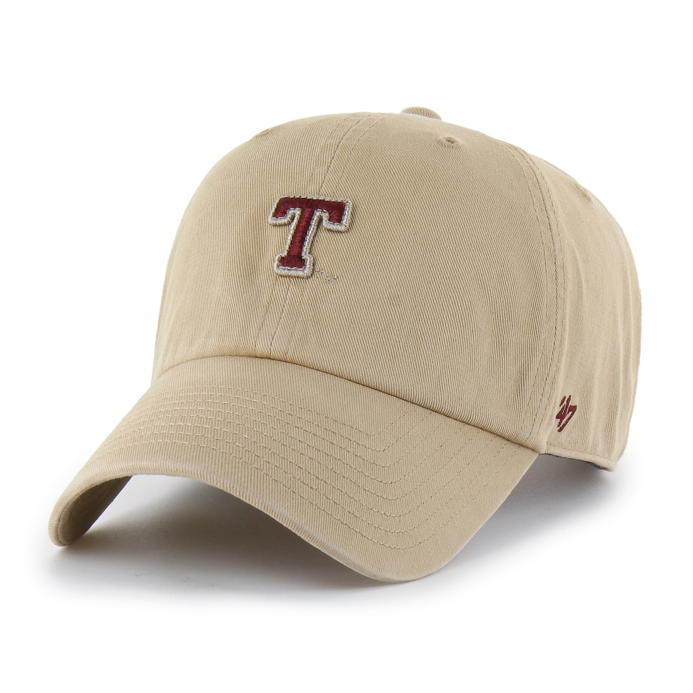 TEXAS A&M AGGIES VINTAGE MICRO PATCH '47 CLEAN UP KHAKI