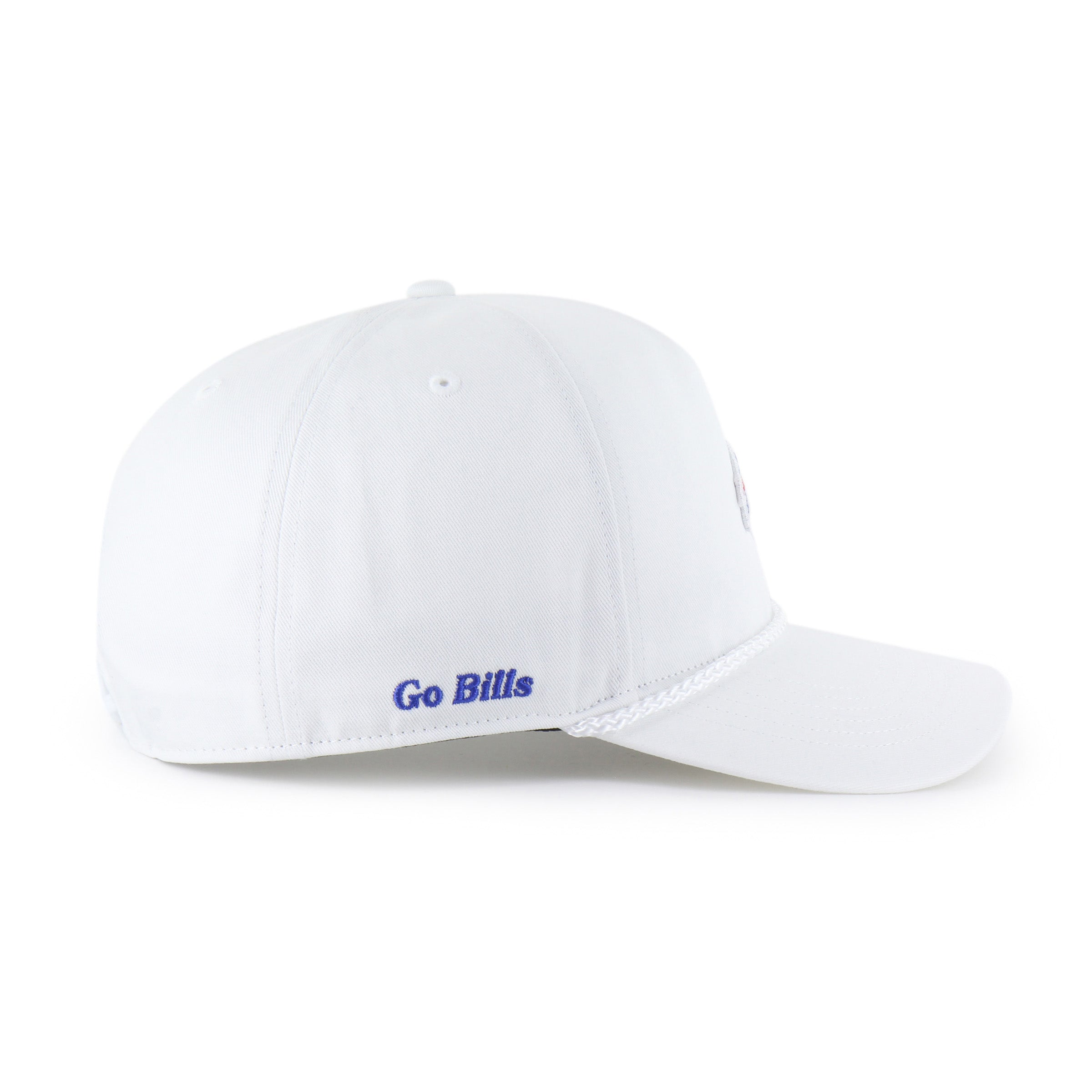 BUFFALO BILLS MICRO PATCH '47 HITCH RF RELAXED FIT WHITE