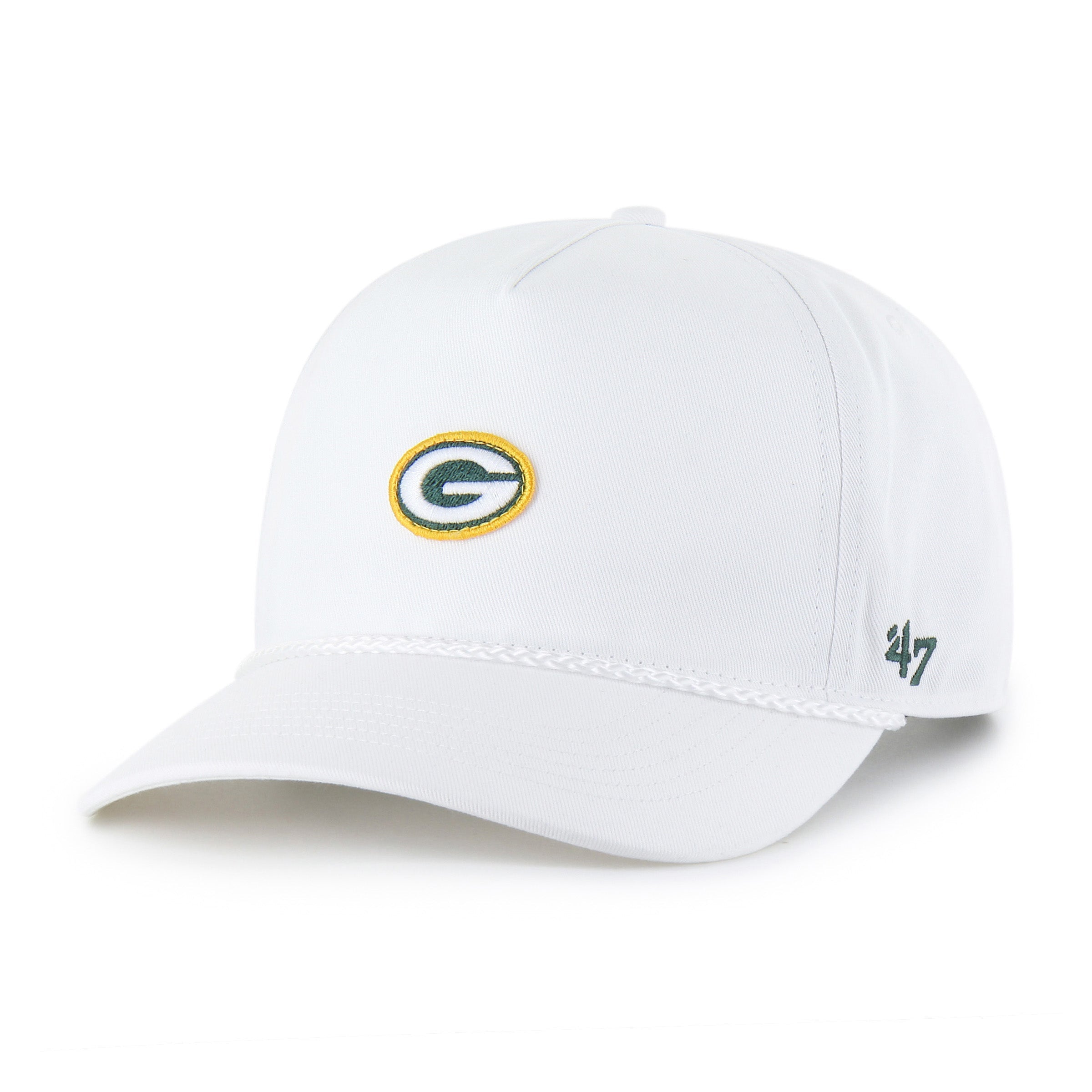GREEN BAY PACKERS MICRO PATCH '47 HITCH RF RELAXED FIT WHITE