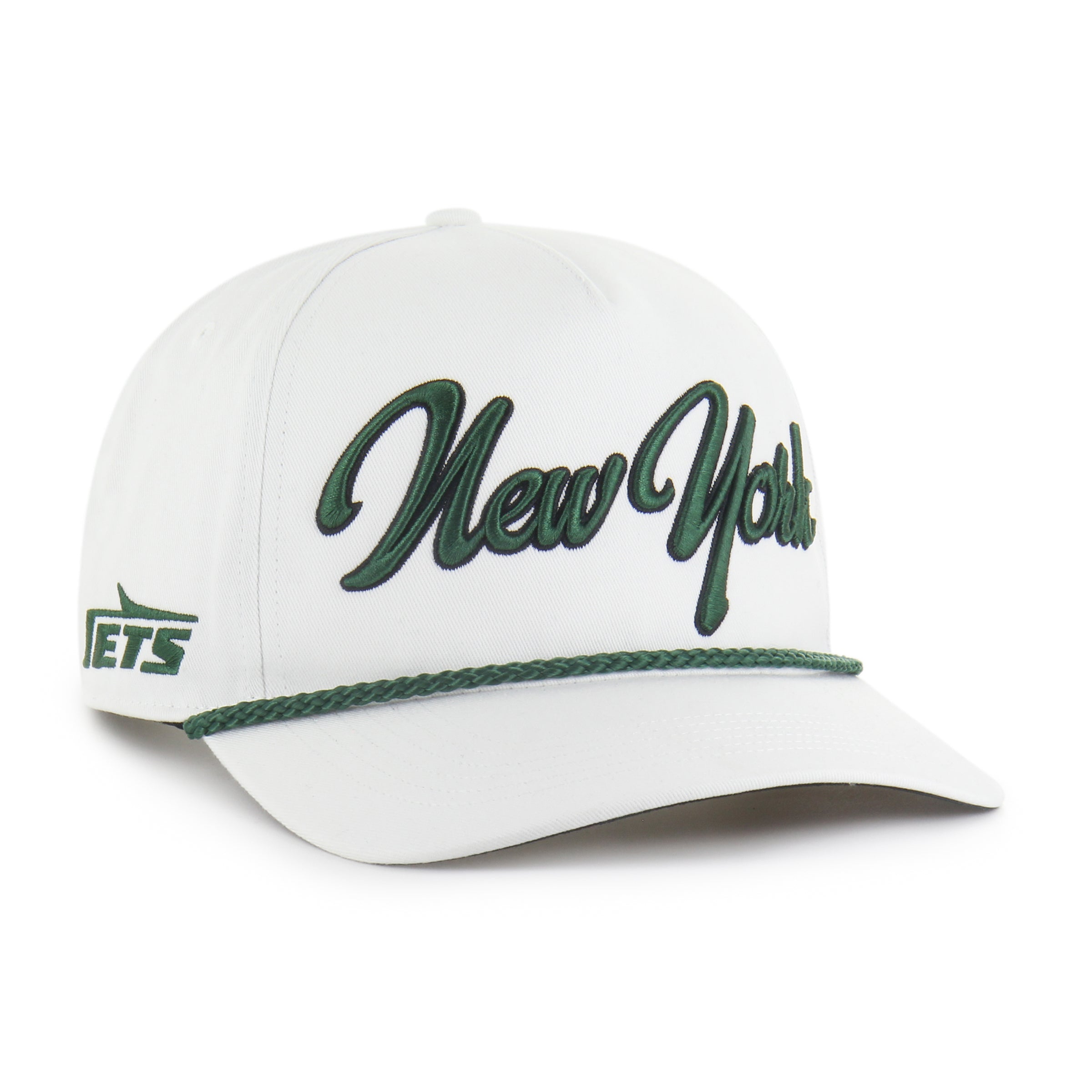 NEW YORK JETS OVERHAND '47 HITCH RF RELAXED FIT WHITE