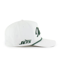 NEW YORK JETS OVERHAND '47 HITCH RF RELAXED FIT WHITE