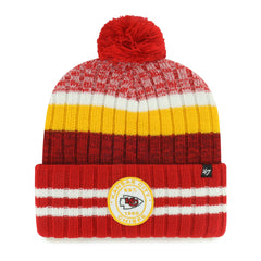 KANSAS CITY CHIEFS QUIVER '47 CUFF KNIT TORCH RED