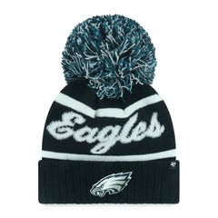 PHILADELPHIA EAGLES SPIRITED '47 CUFF KNIT WOMENS BLACK