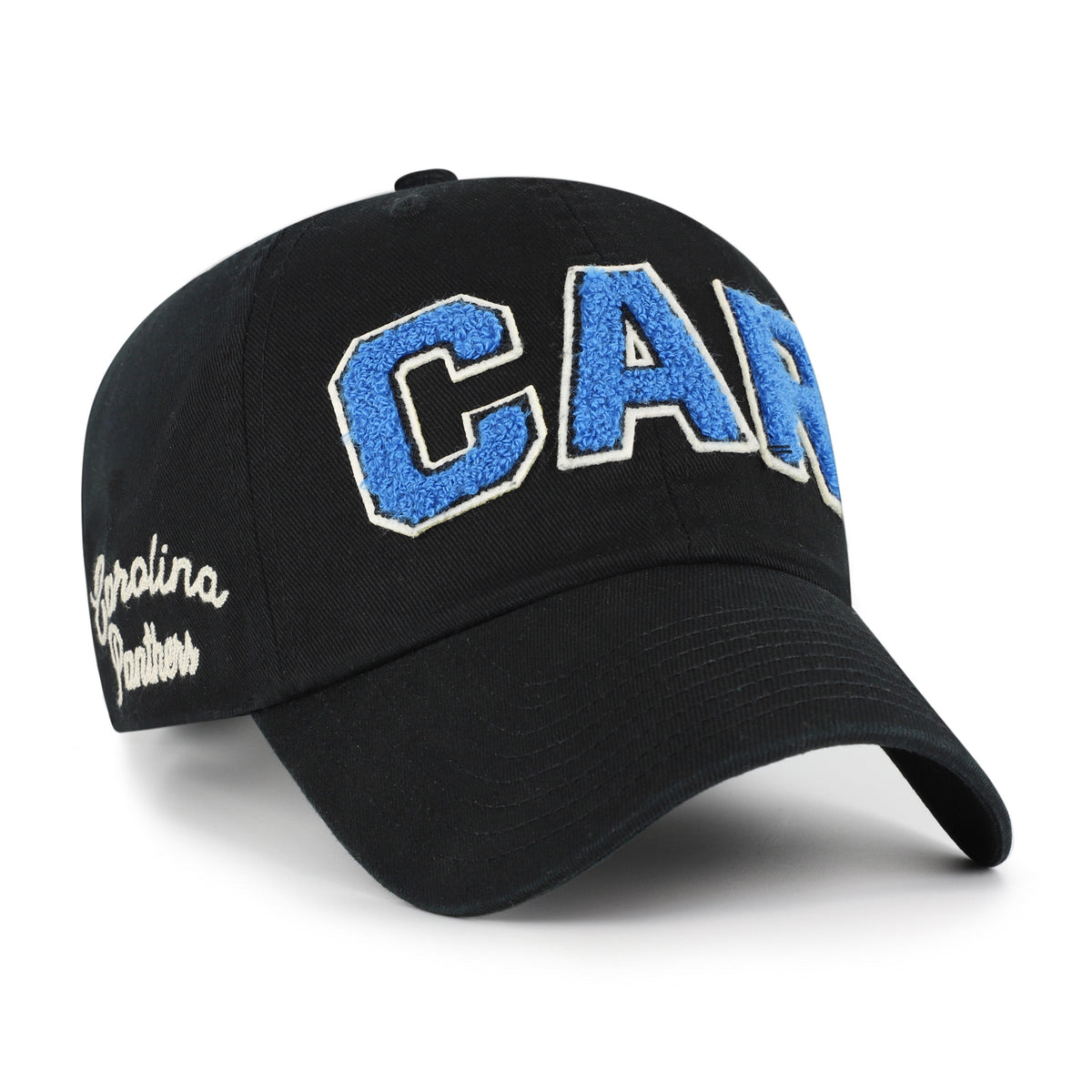 CAROLINA PANTHERS ZOEY '47 CLEAN UP WOMENS BLACK