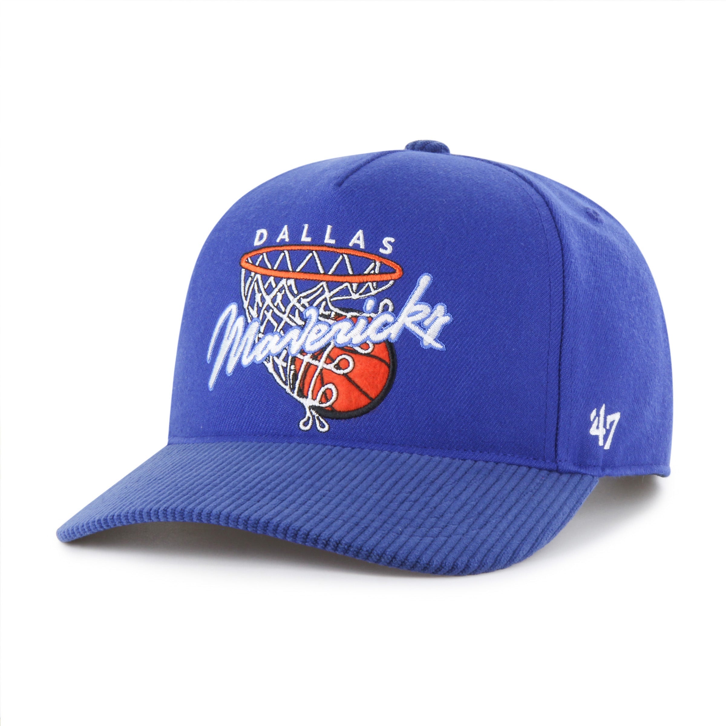 DALLAS MAVERICKS HOOPS CORD '47 HITCH RF RELAXED FIT ROYAL