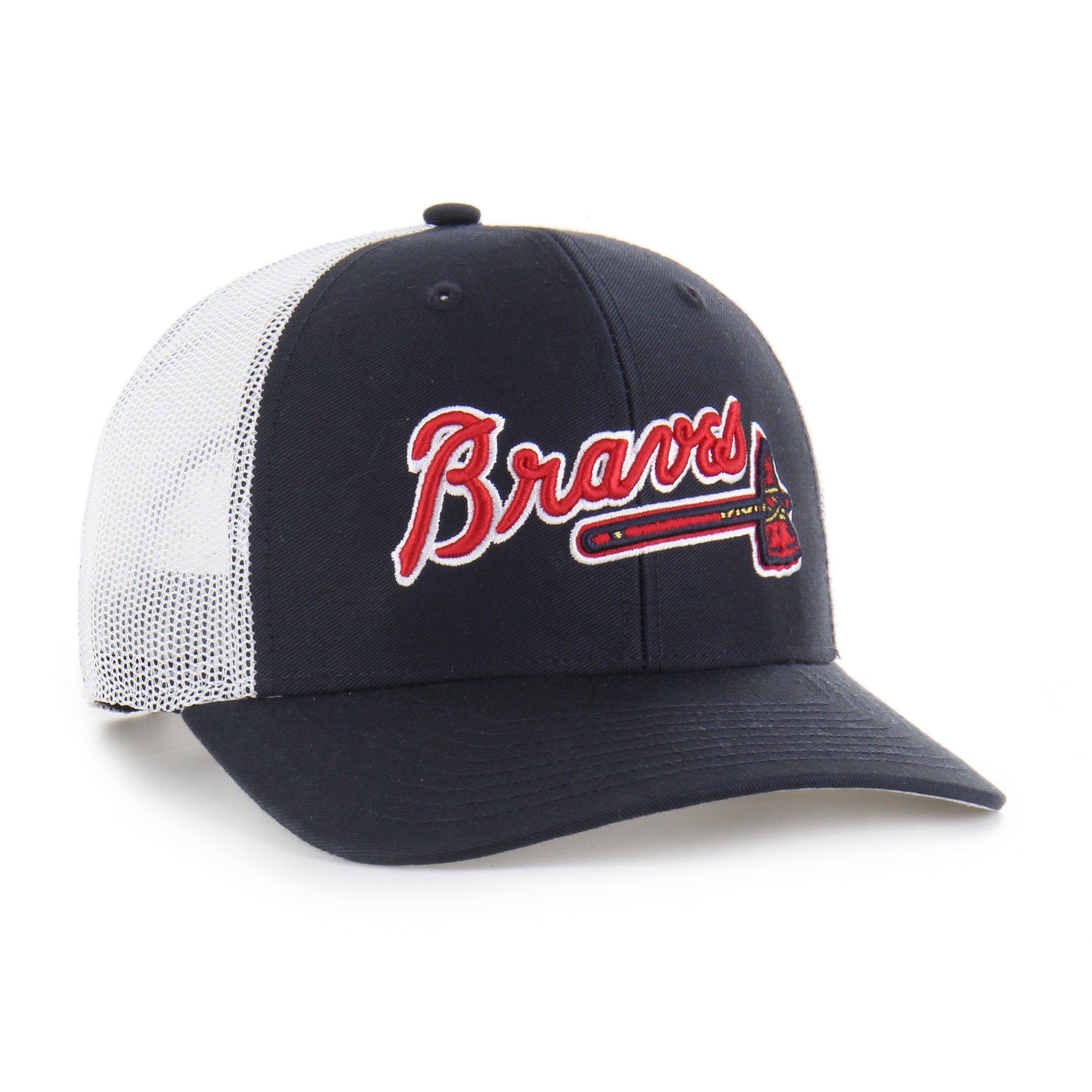 ATLANTA BRAVES '47 TRUCKER NAVY
