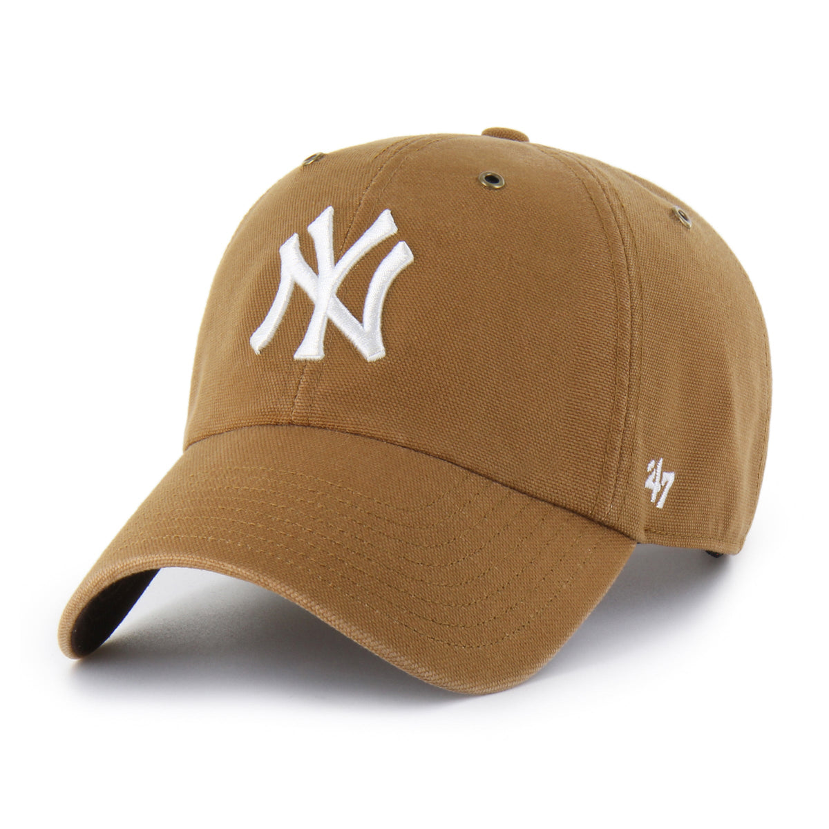 NEW YORK YANKEES CARHARTT '47 CLEAN UP BROWN