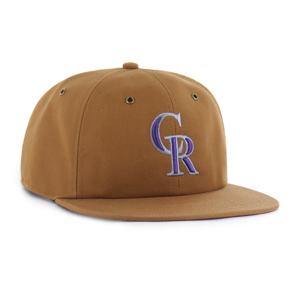 COLORADO ROCKIES CARHARTT '47 CAPTAIN RL RELAXED FIT BROWN