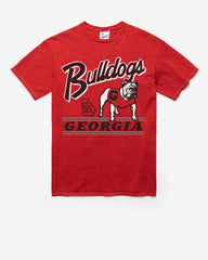 GEORGIA BULLDOGS FLY BY VINTAGE '47 TUBULAR TEE DT RED