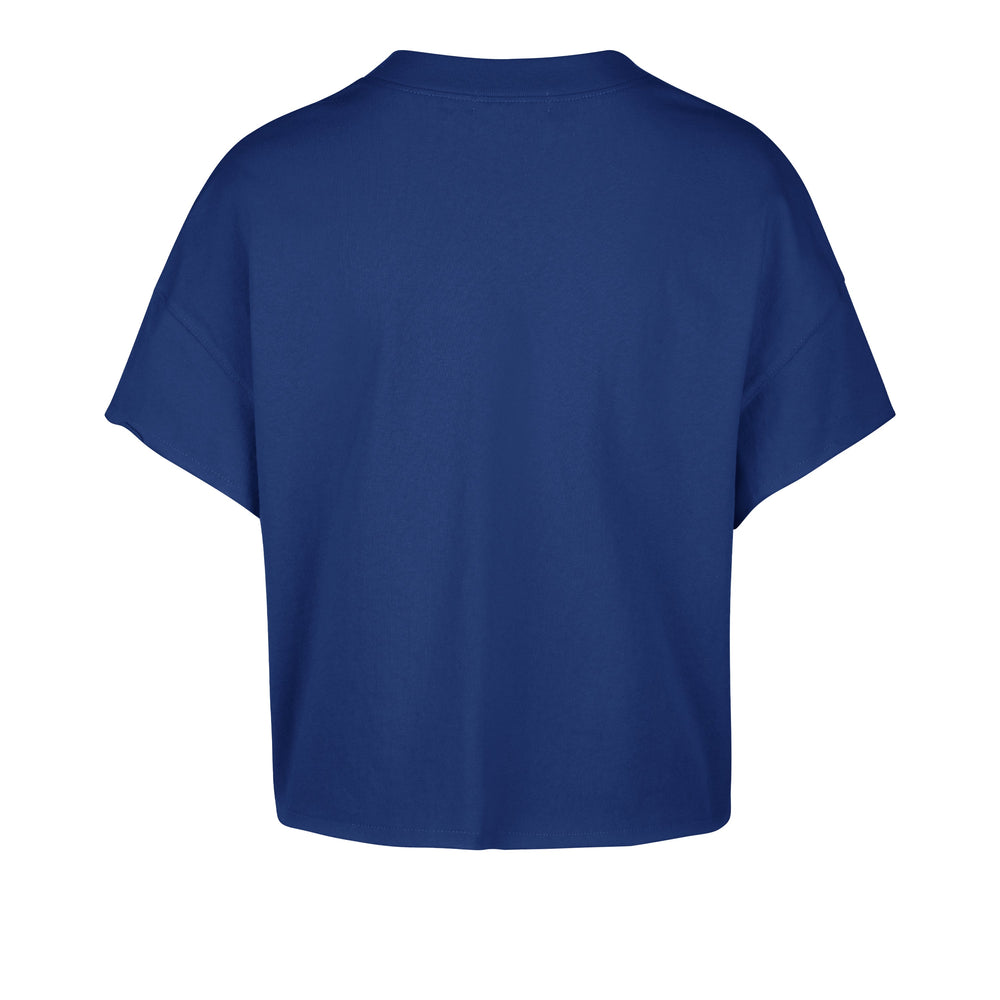 DUKE BLUE DEVILS ELATION '47 OVERSIZED NOTCH NECK TEE WOMENS ROYAL