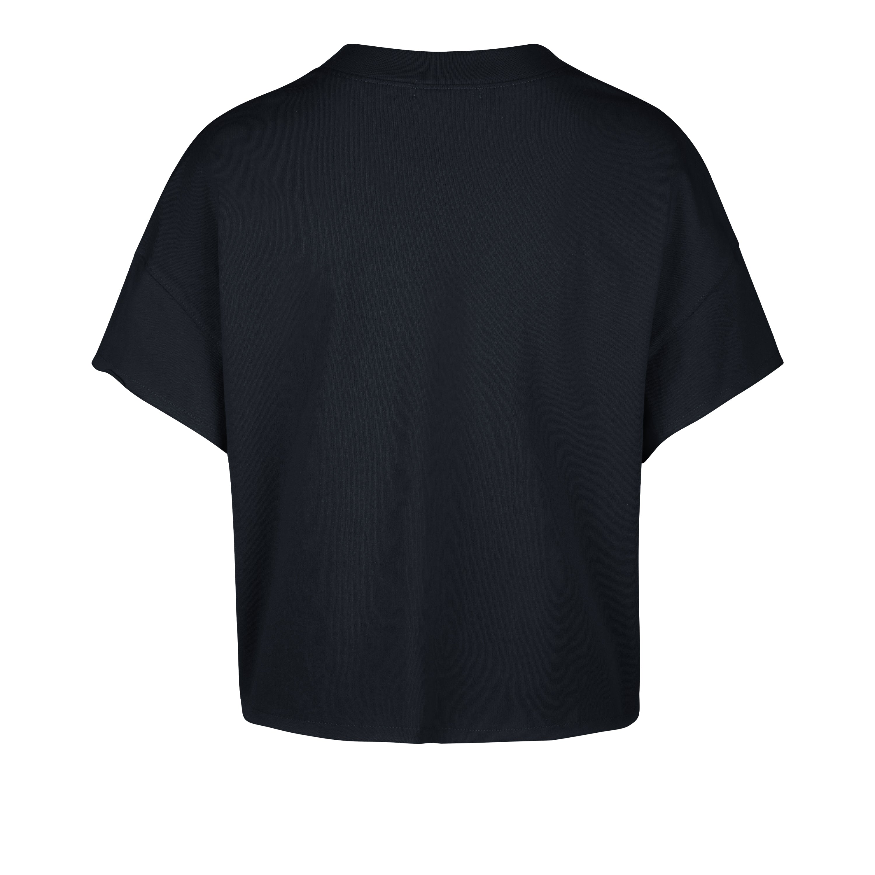 MICHIGAN WOLVERINES ELATION '47 OVERSIZED NOTCH NECK TEE WOMENS NAVY