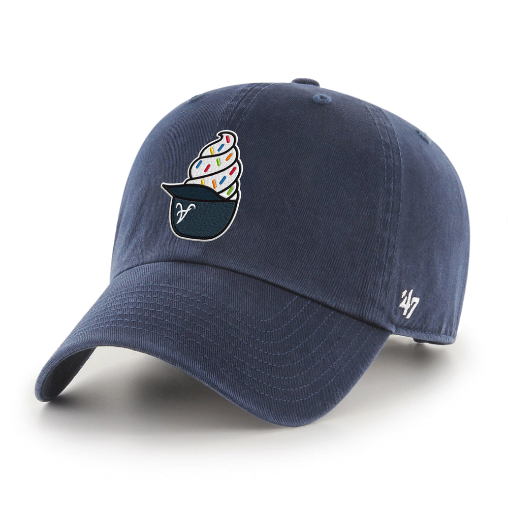 ATLANTA BRAVES ICE CREAM '47 CLEAN UP NAVY