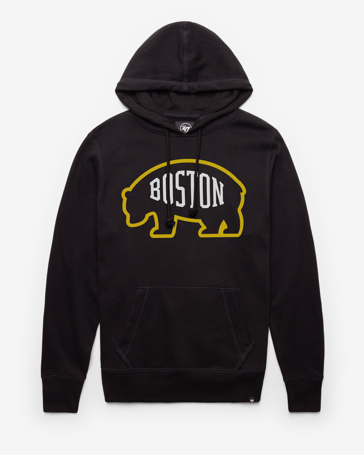 BOSTON BRUINS IMPRINT '47 HEADLINE HOOD JET BLACK