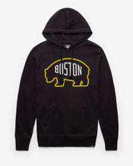 BOSTON BRUINS IMPRINT '47 HEADLINE HOOD JET BLACK