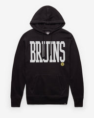 BOSTON BRUINS DIME '47 HEADLINE HOOD JET BLACK