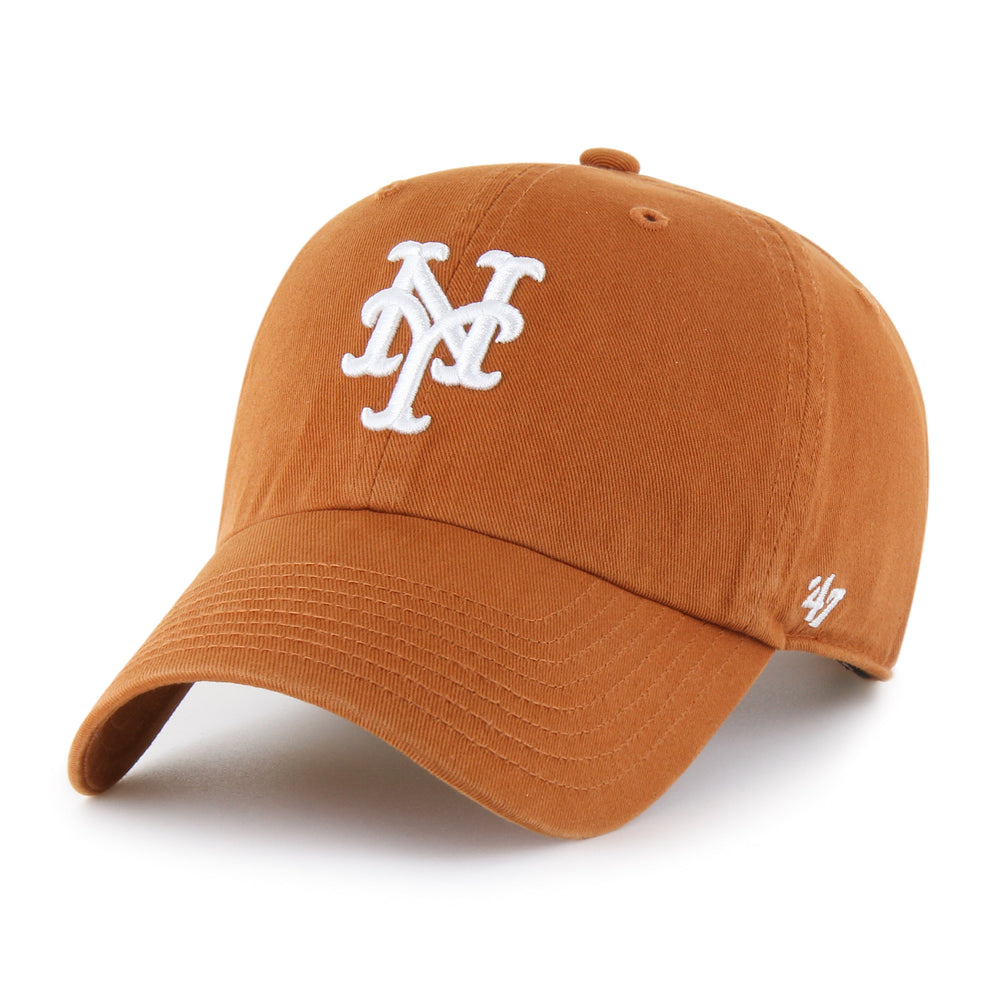 NEW YORK METS '47 CLEAN UP BURNT ORANGE