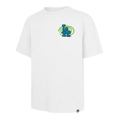 LOS ANGELES DODGERS PSYCHEDELICA '47 FOUNDATION TEE WHITE