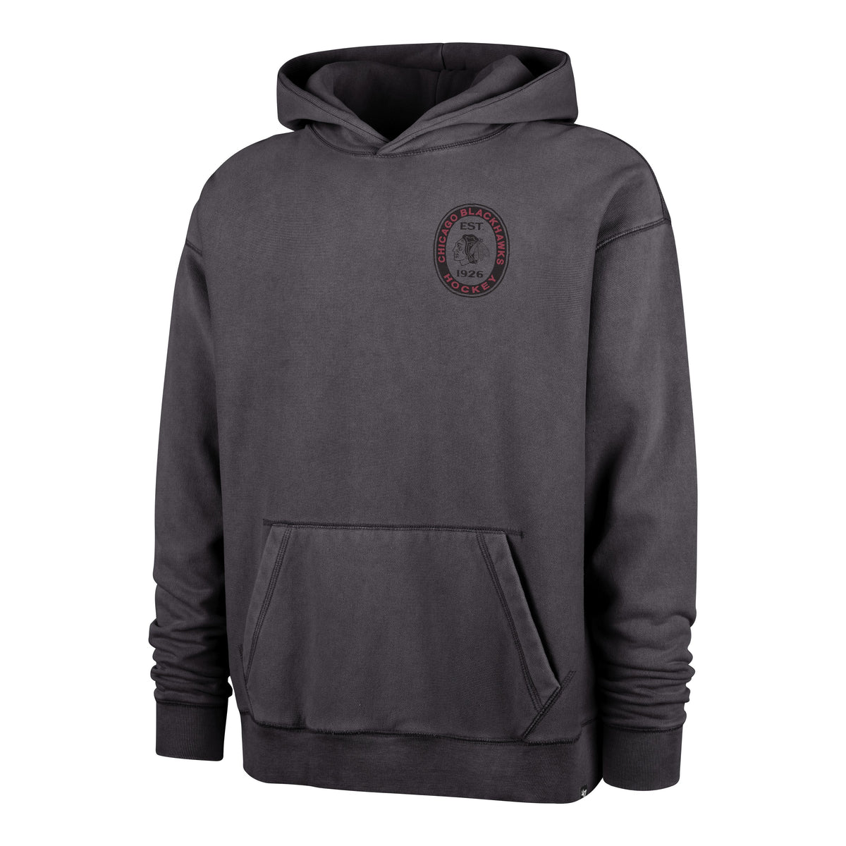 CHICAGO BLACKHAWKS BOOT PATH '47 RAVINE FLEECE HOOD CINDER