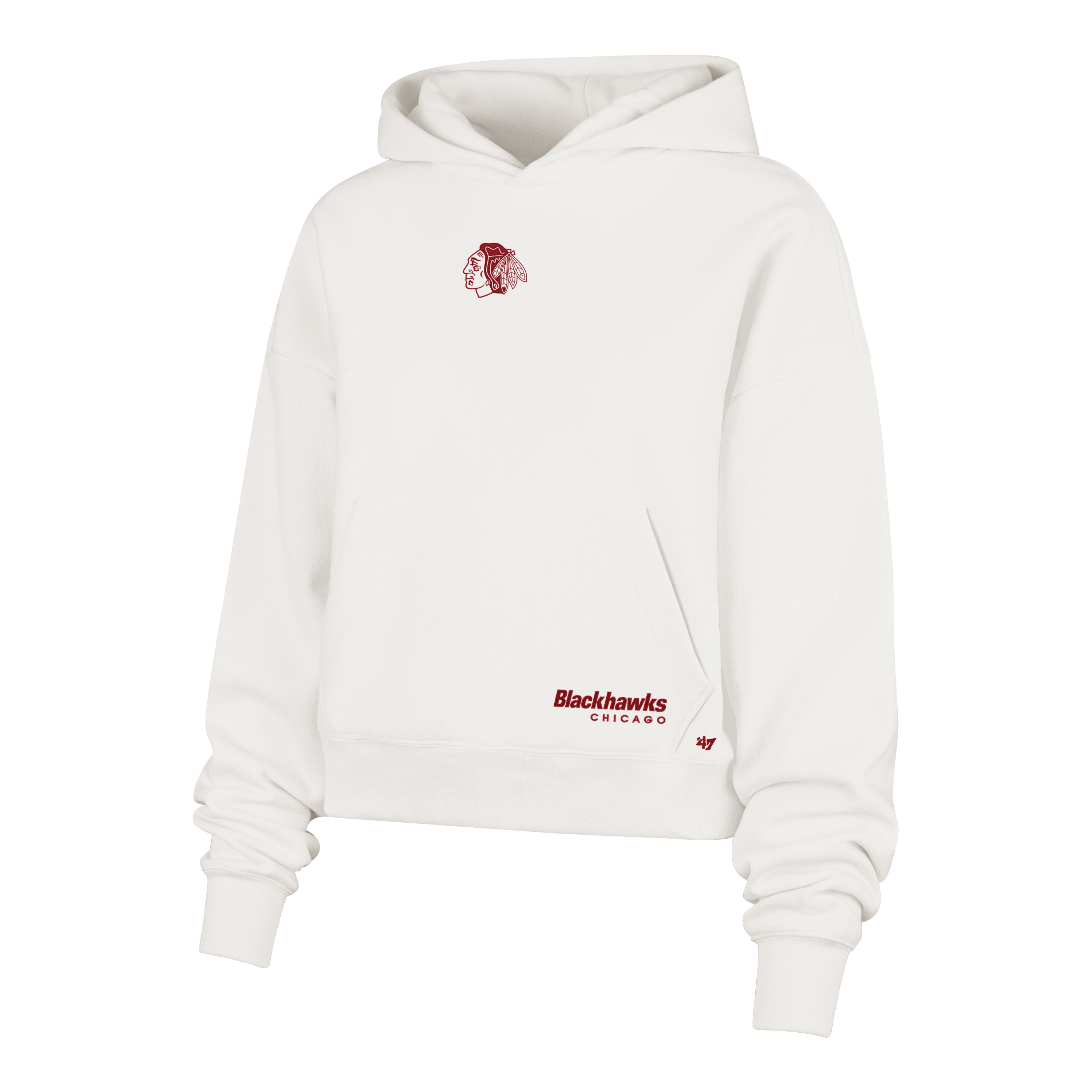CHICAGO BLACKHAWKS SUE '47 FOUNDATION HOOD WOMENS SANDSTONE