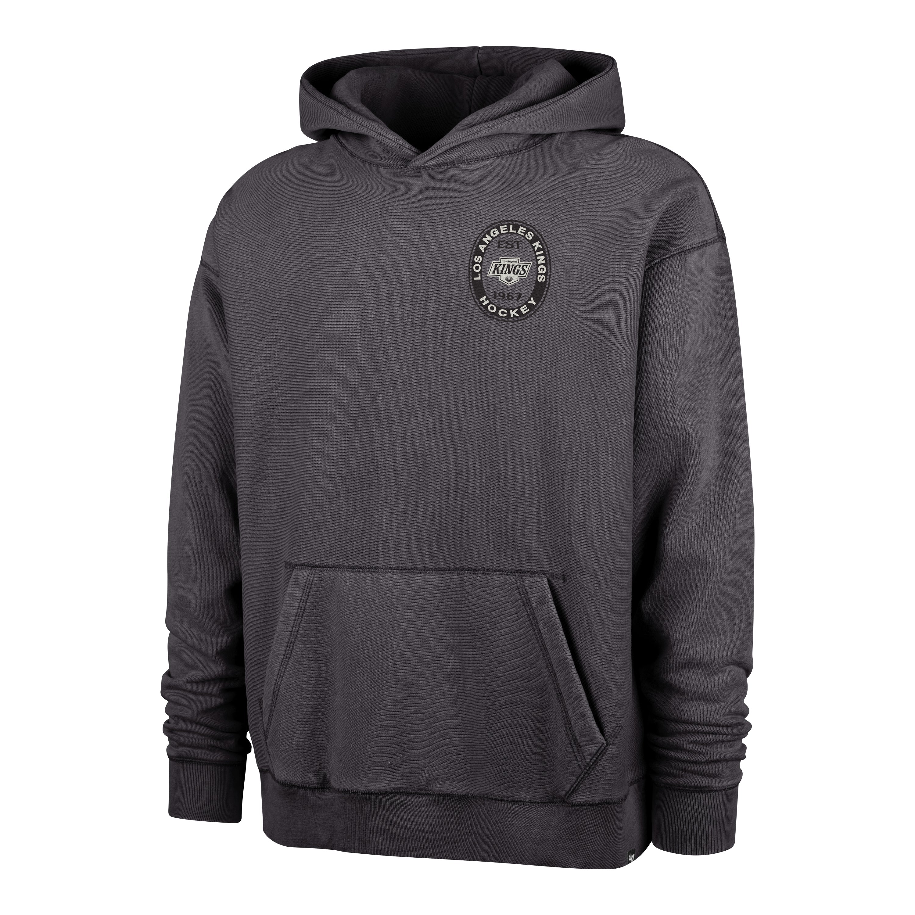 LOS ANGELES KINGS BOOT PATH '47 RAVINE FLEECE HOOD CINDER