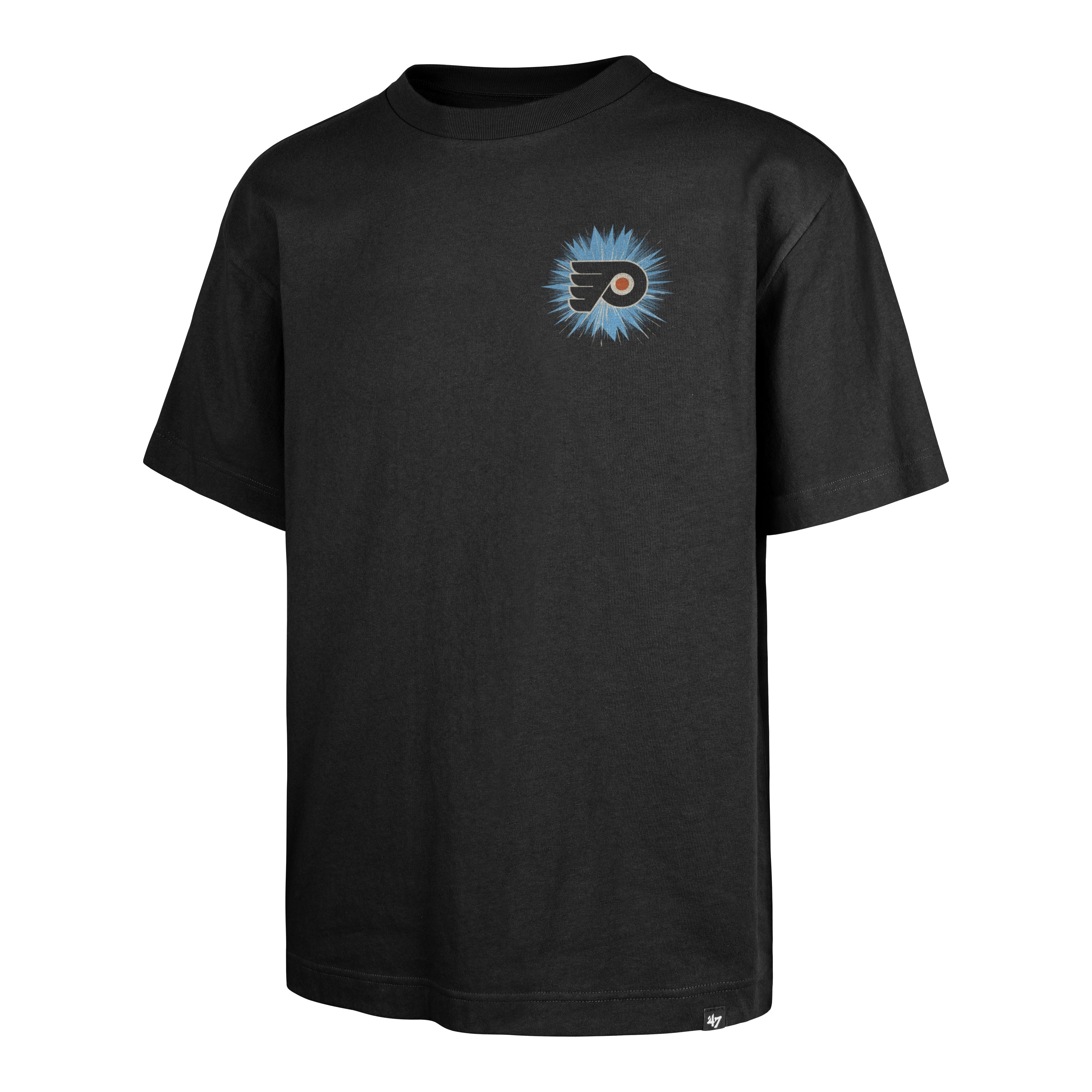PHILADELPHIA FLYERS GAME ON '47 FOUNDATION TEE BLACK