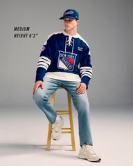 TORONTO MAPLE LEAFS SWEEP CHECK '47 ETERNAL LACER FALL NAVY