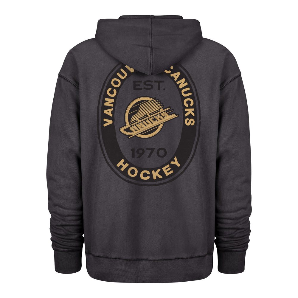 VANCOUVER CANUCKS BOOT PATH '47 RAVINE FLEECE HOOD M CINDER