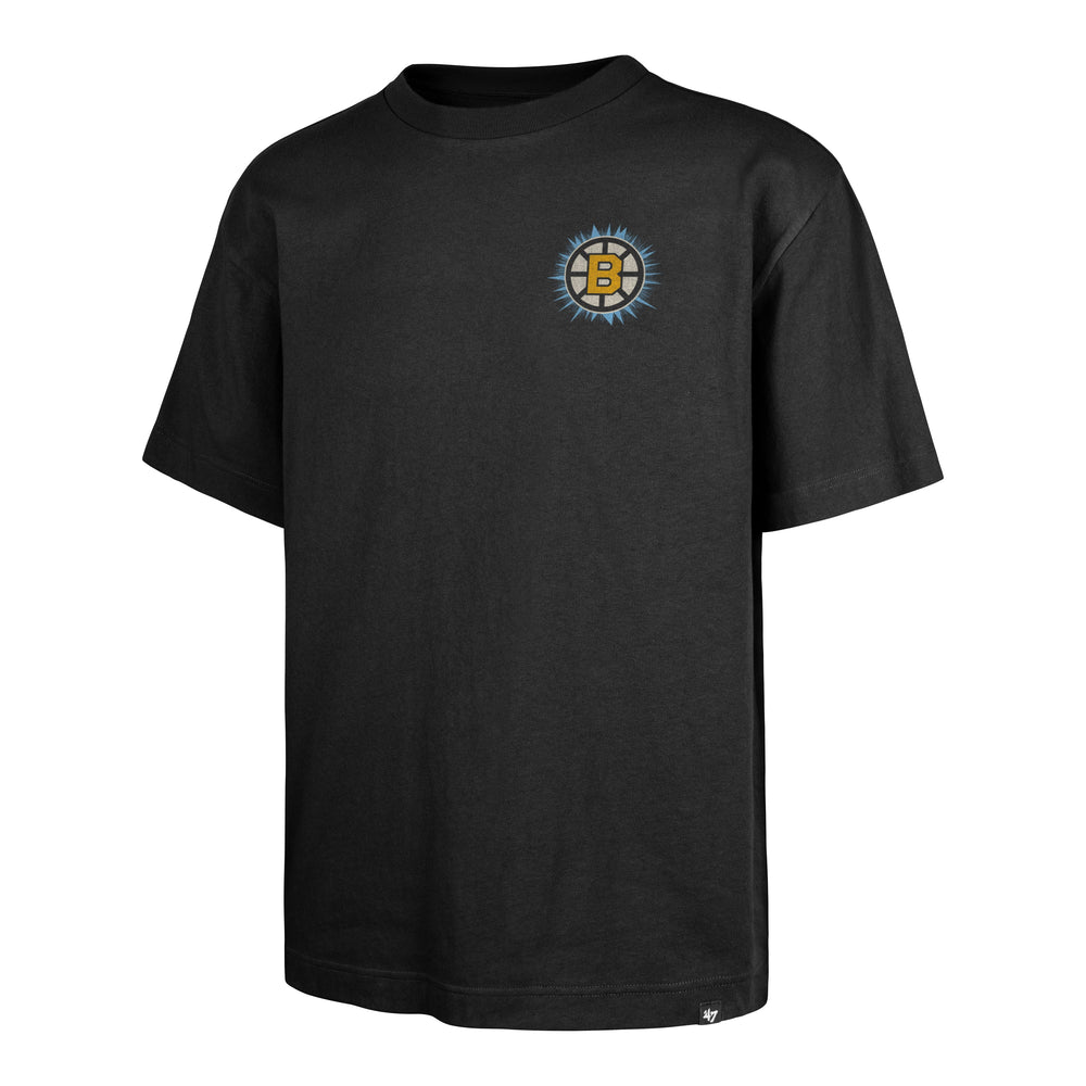 BOSTON BRUINS VINTAGE GAME ON '47 FOUNDATION TEE BLACK