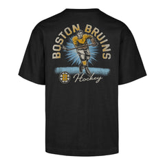 BOSTON BRUINS VINTAGE GAME ON '47 FOUNDATION TEE BLACK