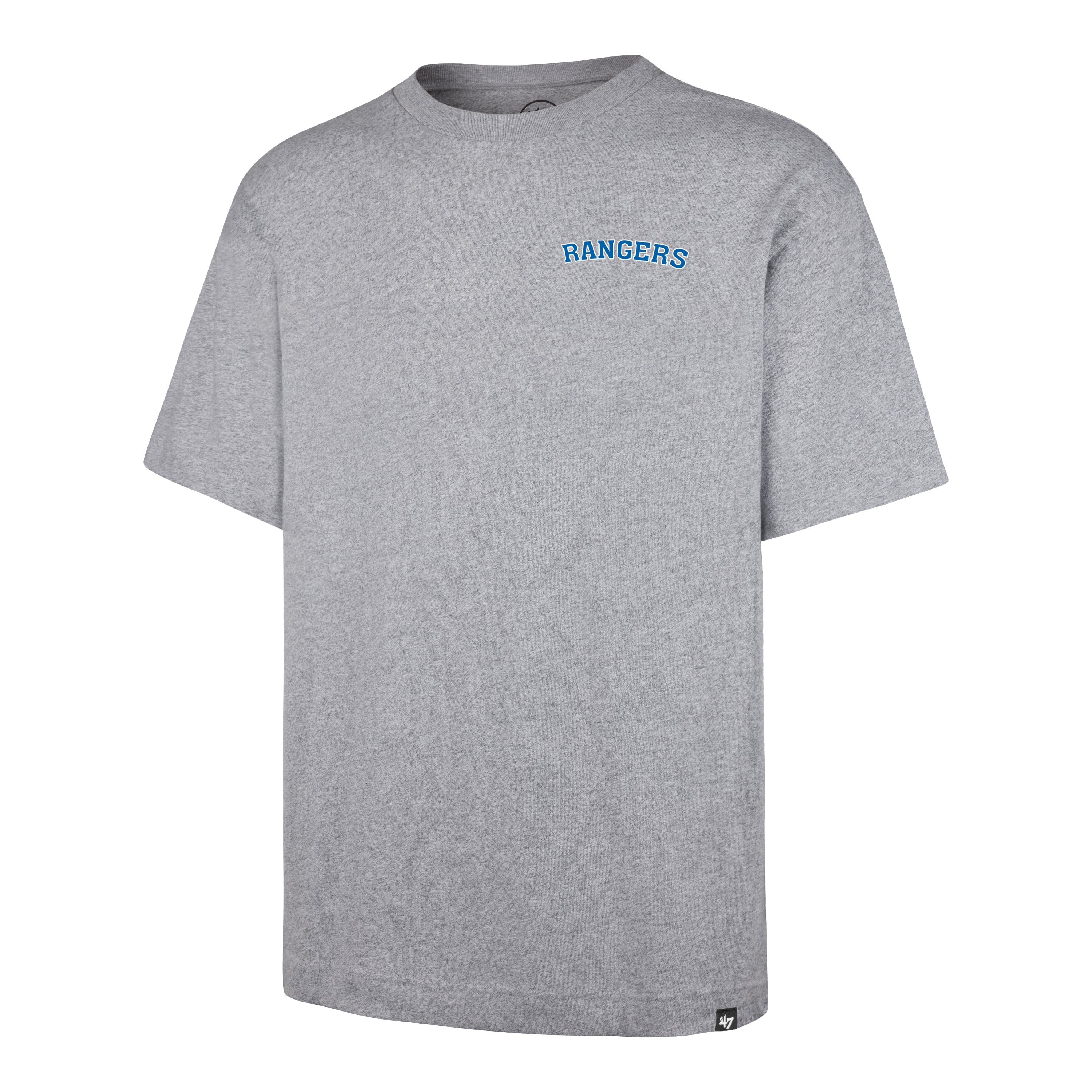 NEW YORK RANGERS VINTAGE HISTORY LOCK '47 FOUNDATION TEE QUARTZ GREY