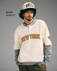 BOSTON CELTICS TRIFECTA '47 DOUBLE LAYERED SNAP CREW CREAM
