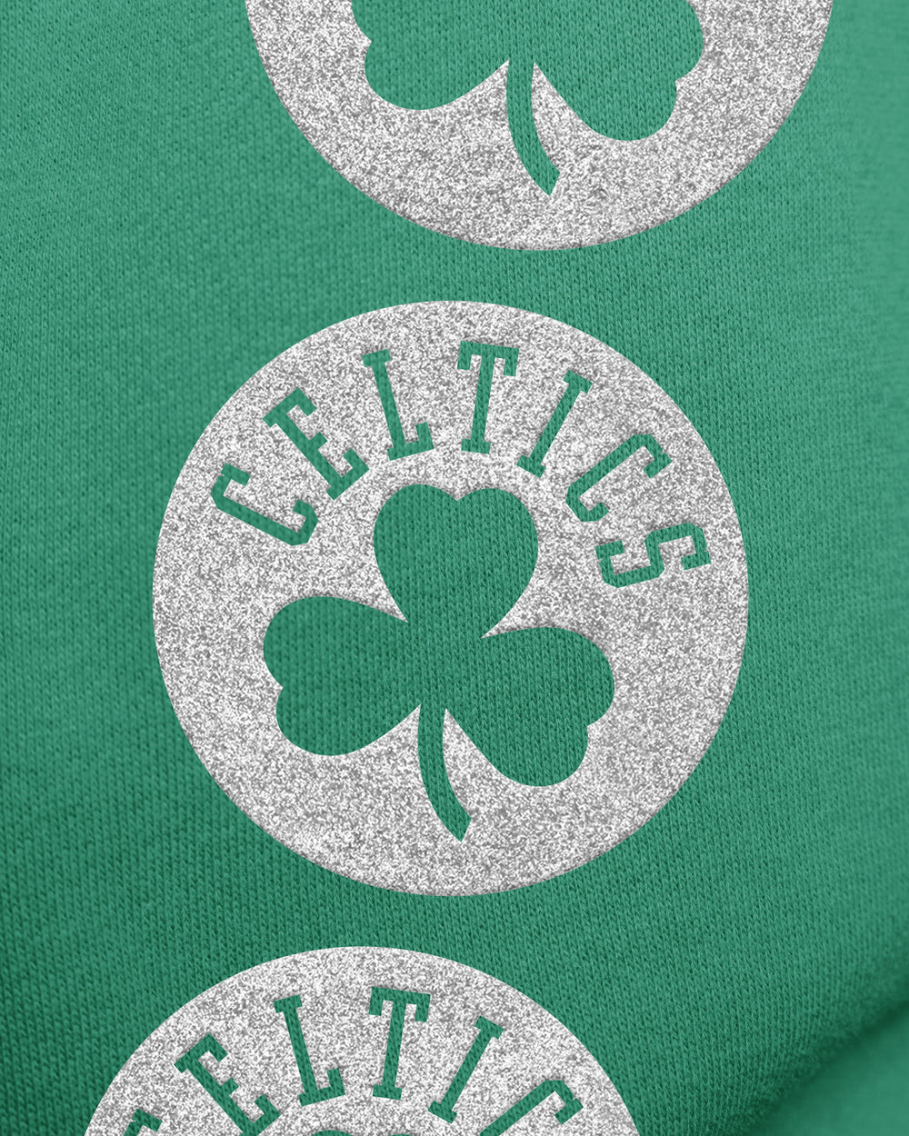 BOSTON CELTICS GO BIG '47 OVERSIZED CREW WOMENS KELLY