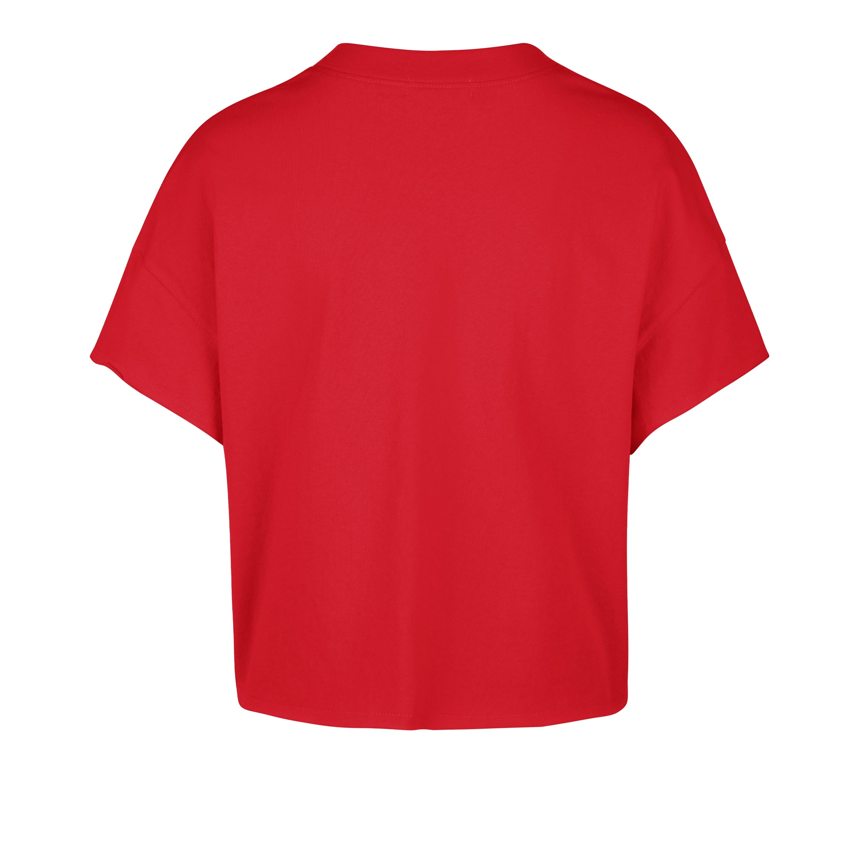 CHICAGO BULLS ELATION OVERSIZED '47 NOTCH NECK TEE WOMENS RED