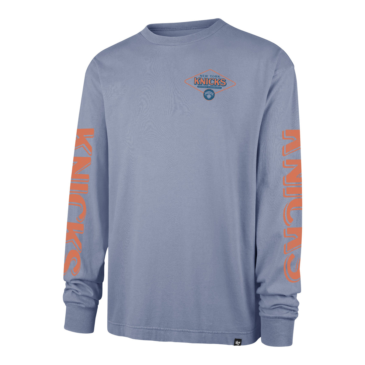 NEW YORK KNICKS CAIRN '47 RAVINE FOUNDATION LONG SLEEVE TEE VAPOR