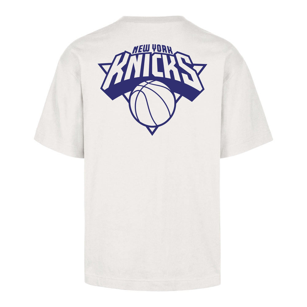 NEW YORK KNICKS LATERAL '47 FOUNDATION TEE SANDSTONE
