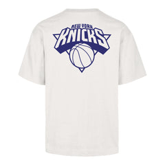 NEW YORK KNICKS LATERAL '47 FOUNDATION TEE SANDSTONE