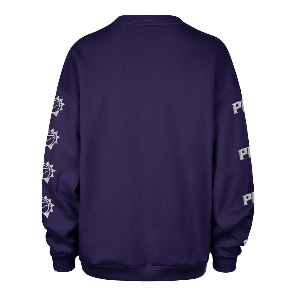 PHOENIX SUNS GO BIG '47 OVERSIZED CREW WOMENS PURPLE