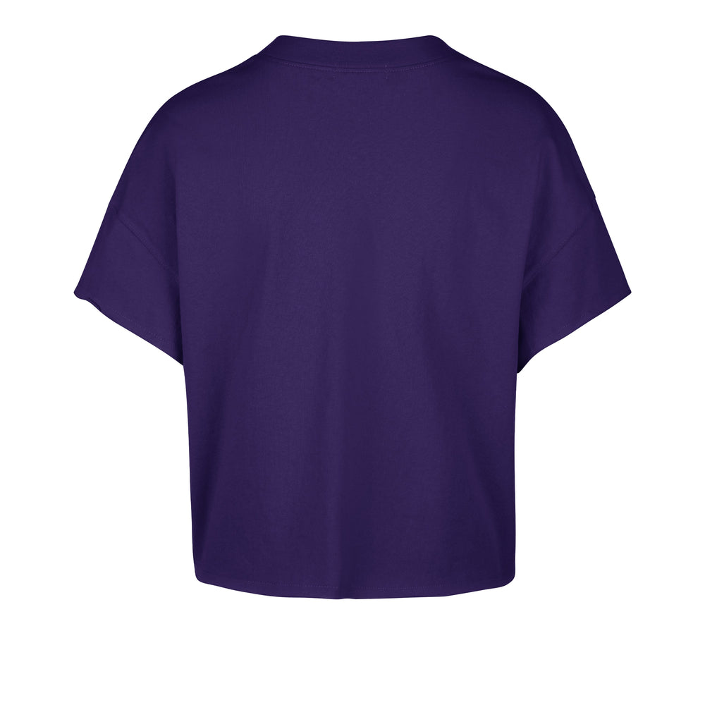 PHOENIX SUNS ELATION OVERSIZED '47 NOTCH NECK TEE WOMENS PURPLE