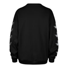 SAN ANTONIO SPURS GO BIG '47 OVERSIZED CREW WOMENS JET BLACK
