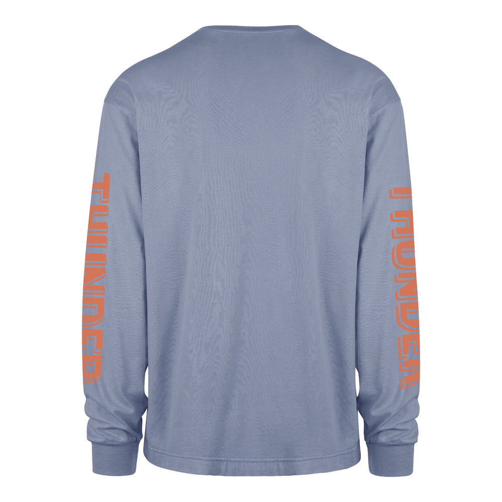 OKLAHOMA CITY THUNDER CAIRN '47 RAVINE FOUNDATION LONG SLEEVE TEE VAPOR