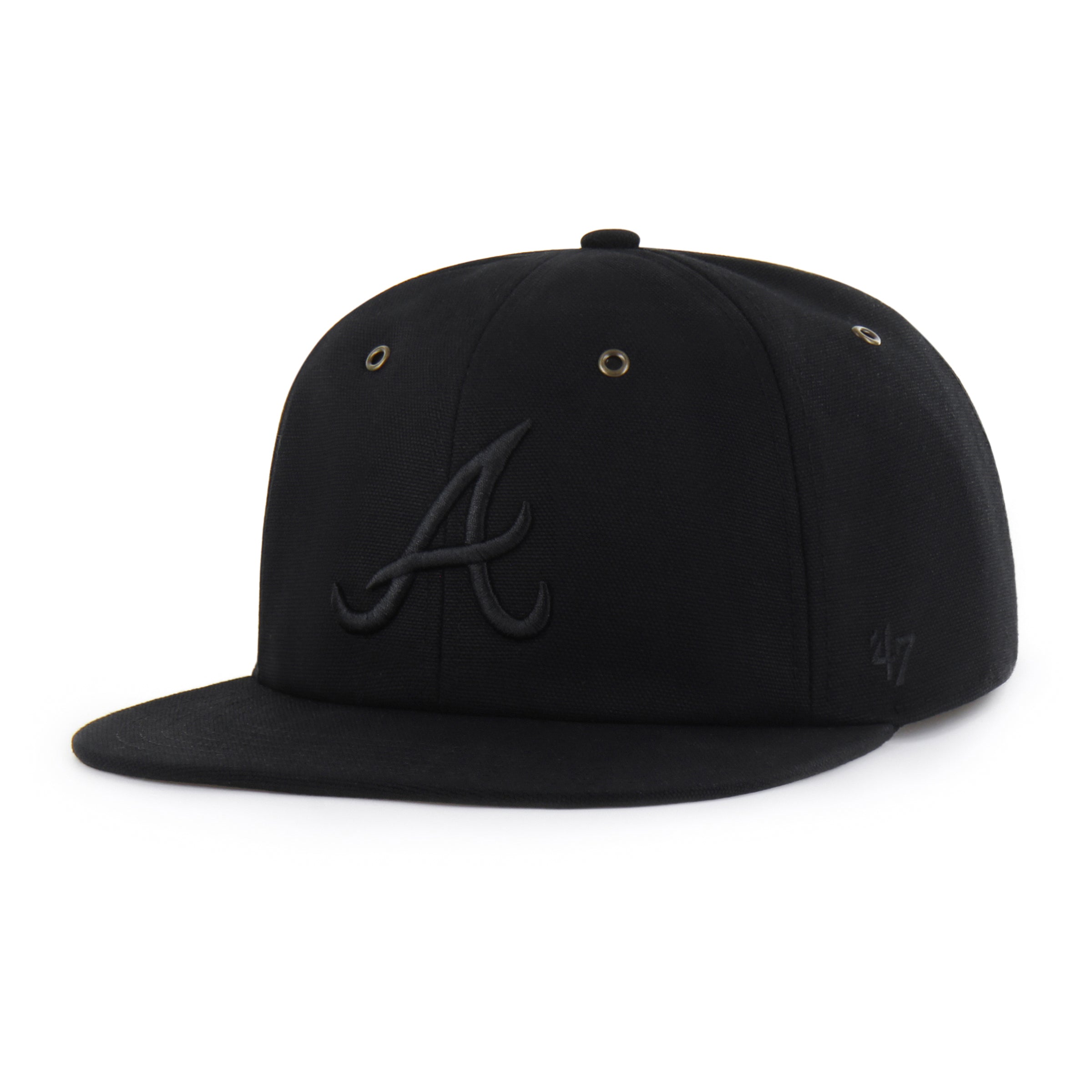ATLANTA BRAVES CARHARTT '47 CAPTAIN RL RELAXED FIT BLACK
